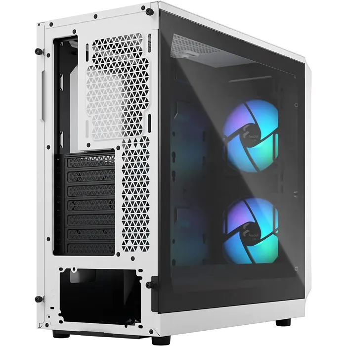 Fractal Design Focus 2 RGB White TG Clear Tint, tower case (white, tempered glass)