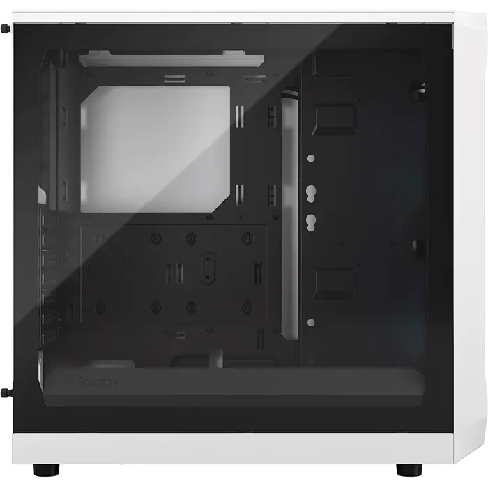 Fractal Design Focus 2 RGB White TG Clear Tint, tower case (white, tempered glass)
