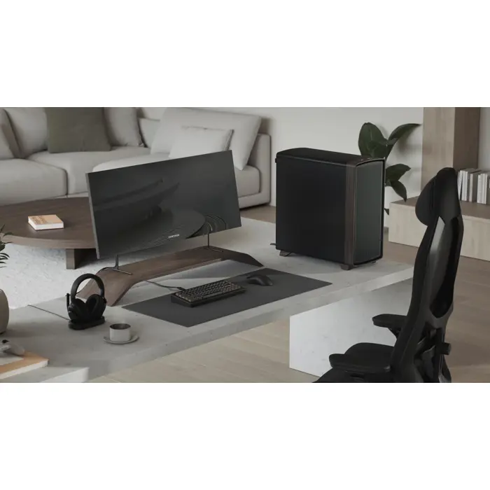 Fractal Design Summit Black Solid (black/wood)