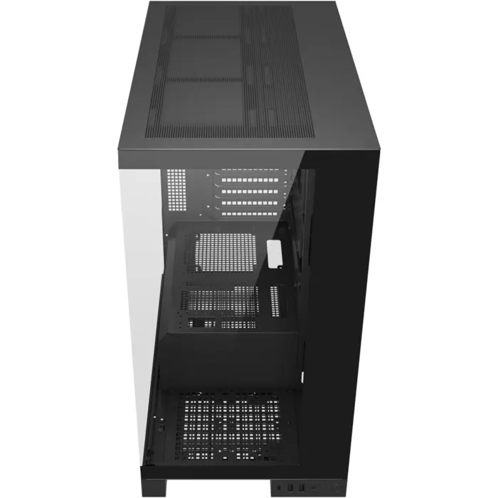 FSP M540, tower case black, tempered glass x 2