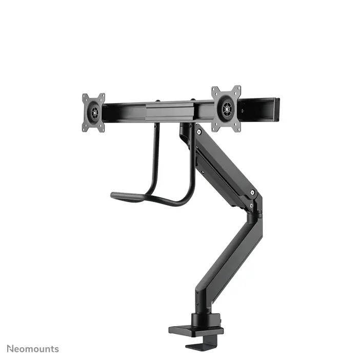 Full Motion DualDesk Mnt - Blk