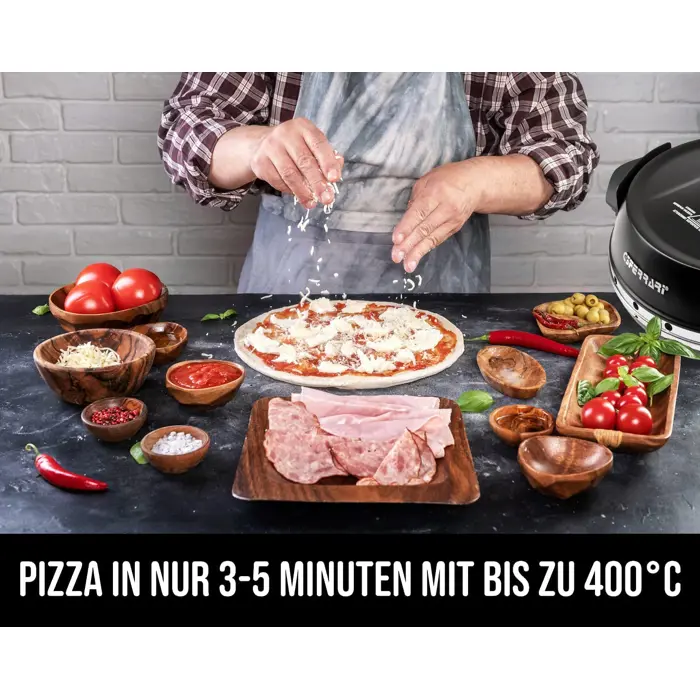 G3 Ferrari Napoletana G1003210, Pizza Oven (black)