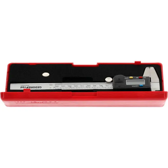 GEDORE Red digital caliper R94420021, measuring device (grey)