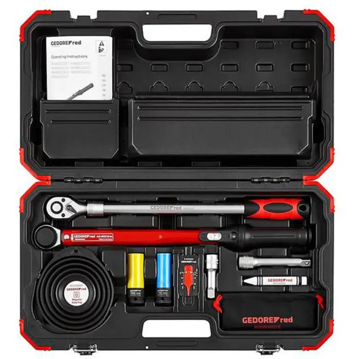 Gedore Red wheel assembly set 11 pieces. - 3300400