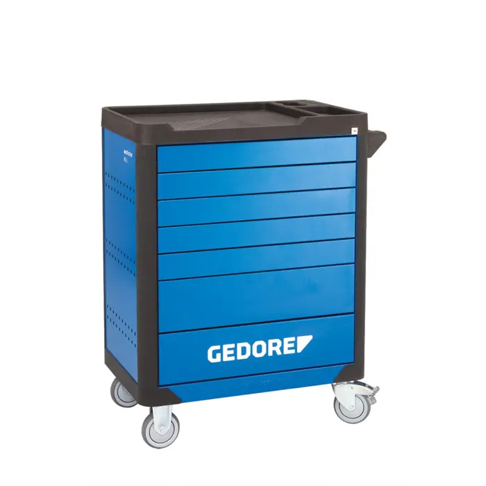 Gedore tool trolley workster highline (blue/black, incl. 147 tools)