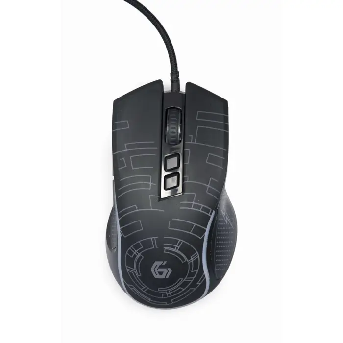 Gembird MUSG-RGB-01 mouse Right-hand USB Type-A 3600 DPI