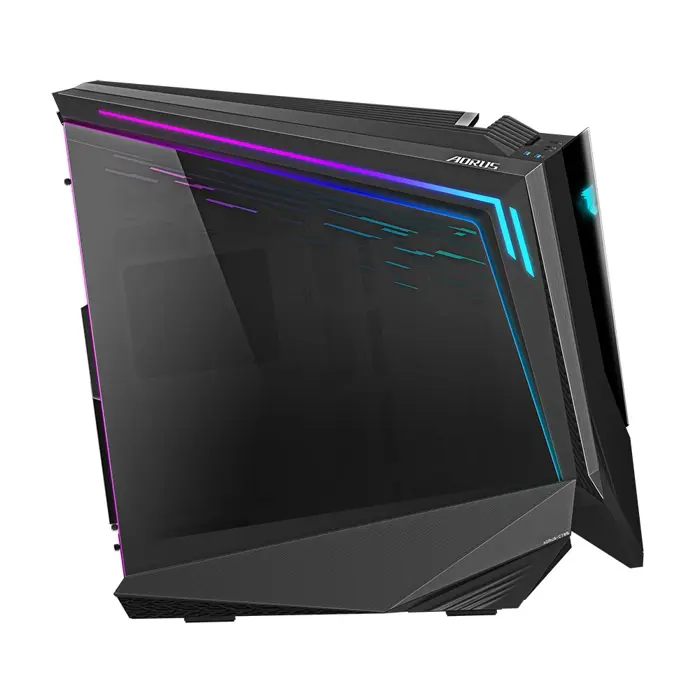 Gigabyte AORUS C700 GLASS ATX FullTower Black Case with Window Without Power Supply