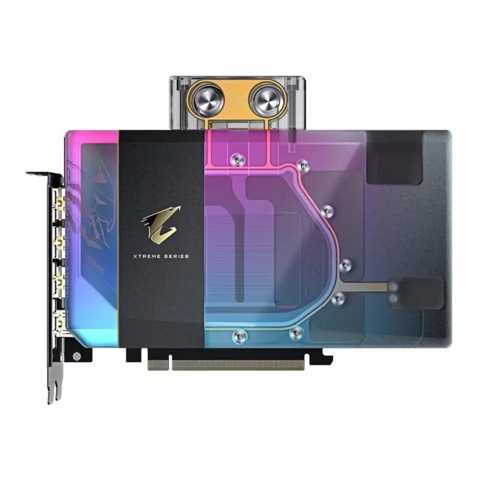 GIGABYTE AORUS GeForce RTX 5080 XTREME WATERFORCE WB 16G Graphics Card - 16GB GDDR7, 256bit, PCI-E 5.0, 2805MHz Core Clock, 3 x DP 2.1a, 1 x HDMI 2.1b, NVIDIA DLSS 4, GV-N5080AORUSX WB-16GD