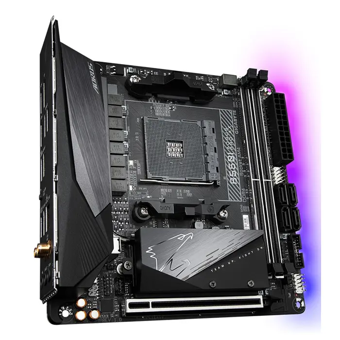 Gigabyte B550I AORUS PRO AX motherboard AMD B550 AM4 socket Mini-ITX
