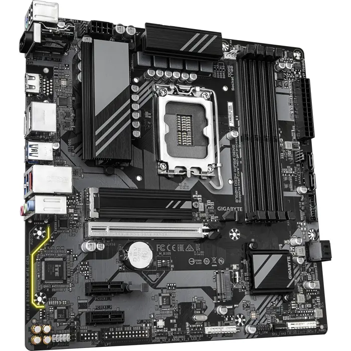 GIGABYTE B760M DS3H WIFI6E GEN5 - Socket 1700 - Motherboard