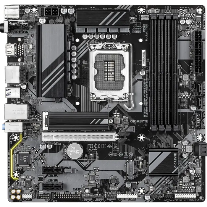 GIGABYTE B760M DS3H WIFI6E GEN5 - Socket 1700 - Motherboard