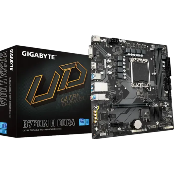 Gigabyte B760M H, DDR4, s1700, mATX