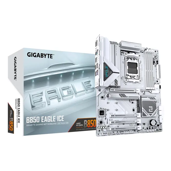 Gigabyte B850 EAGLE ICE Motherboard (B850, AM5, ATX, DDR5)