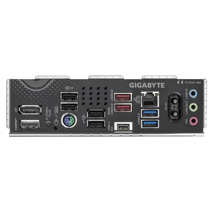 GIGABYTE B850 EAGLE WIFI6E Motherboard - AMD Ryzen 9000 Series CPUs, 8+2+2 Phases Digital VRM, up to 8200MHz DDR5 (OC), 1xPCIe 5.0 + 2xPCIe 4.0 M.2, GbE LAN, WIFI 6E, USB 3.2 Gen 2