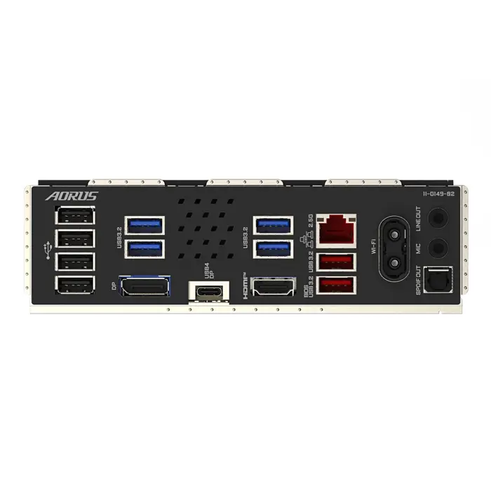 GIGABYTE B860M AORUS ELITE WIFI6E Motherboard - Intel Core Ultra Series CPUs, 12+1+2+1 Phases VRM, up to 9200MHz DDR5, 1xPCIe 5.0 + 2xPCIe 4.0 M.2, 2.5GbE LAN, WIFI 6E, Thunderbolt