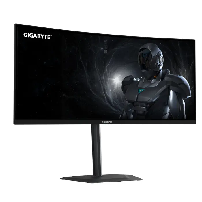 GIGABYTE G34WQC2 34” WQHD Curved Gaming Monitor - 3440 x 1440, 1500R, 200Hz, 1ms, 450 cd/m2, AMD FreeSync Premium, DisplayHDR 400, HDMI 2.0, Displayport 1.4
