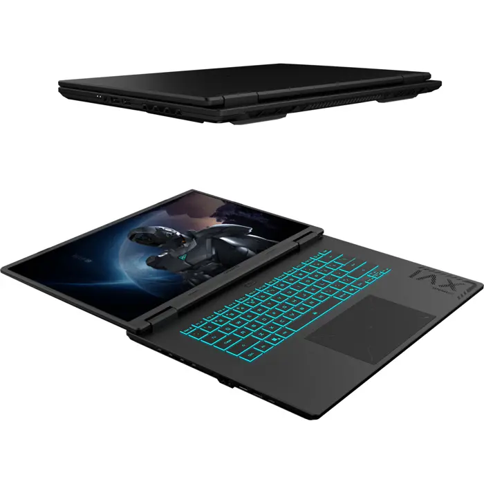 GigaByte GAMING A16 3VHK3DE894SH (black, AMD Ryzen 7 260, NVIDIA GeForce RTX 5060, 16 GB DDR5, 1 TB (1 TB SSD), Windows 11 Home) - German - DE Layout