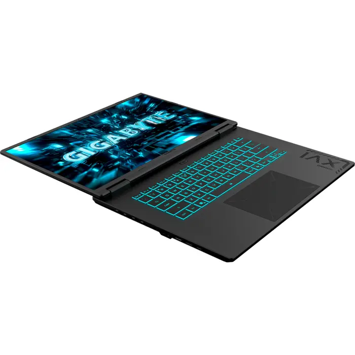 GigaByte GAMING A16 PRO DXHG4DECC4SH (black, Intel Core? 7 240H, NVIDIA GeForce RTX 5070 Ti, 32 GB LPDDR5X, 1 TB (1 TB SSD), Windows 11 Home) - German - DE Layout