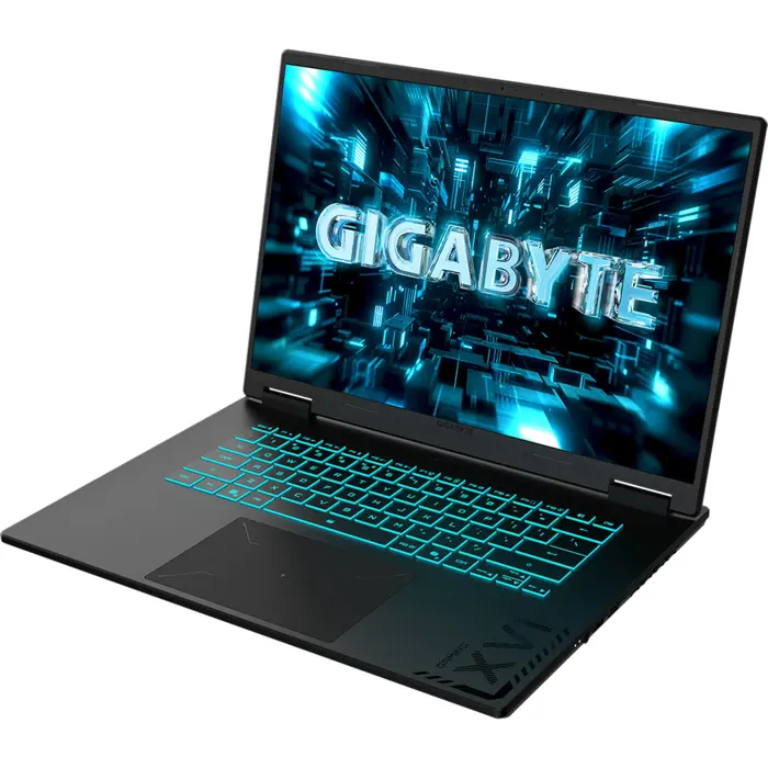 GigaByte GAMING A16 PRO DYHG5DECC4SH (black, Intel® Core? 7 240H, NVIDIA GeForce RTX 5080, 32 GB LPDDR5X, 1 TB (1 TB SSD), Windows 11 Home) - German - DE Layout