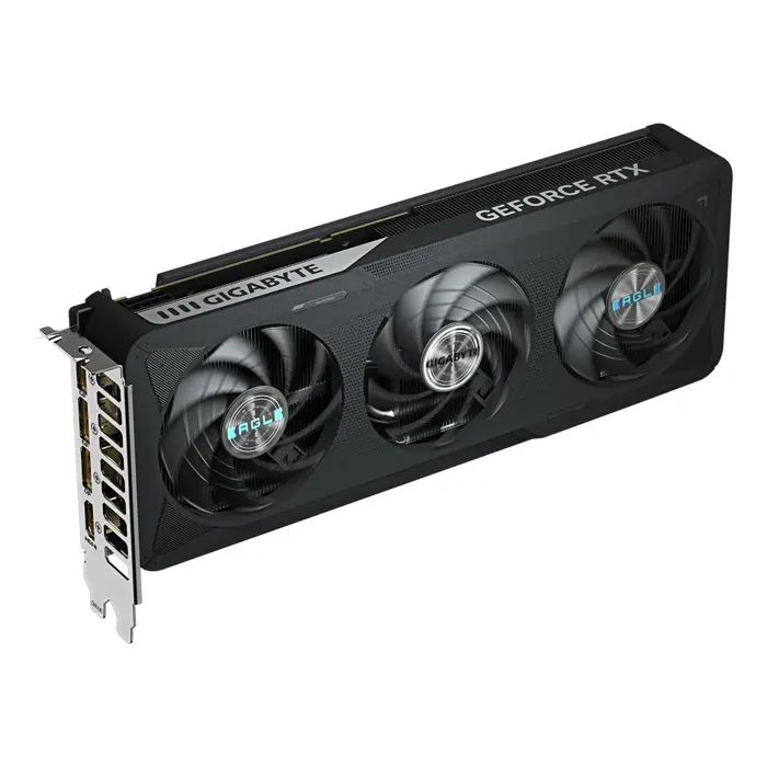 GIGABYTE GeForce RTX 5060 EAGLE MAX OC 8G Graphics Card - 8GB GDDR7, 128bit, PCI-E 5.0, 2550 MHz Core Clock, 3 x DisplayPort, 1 x HDMI, NVIDIA DLSS 4, GV-N5060EAGLEMAX OC-8GD 1.0