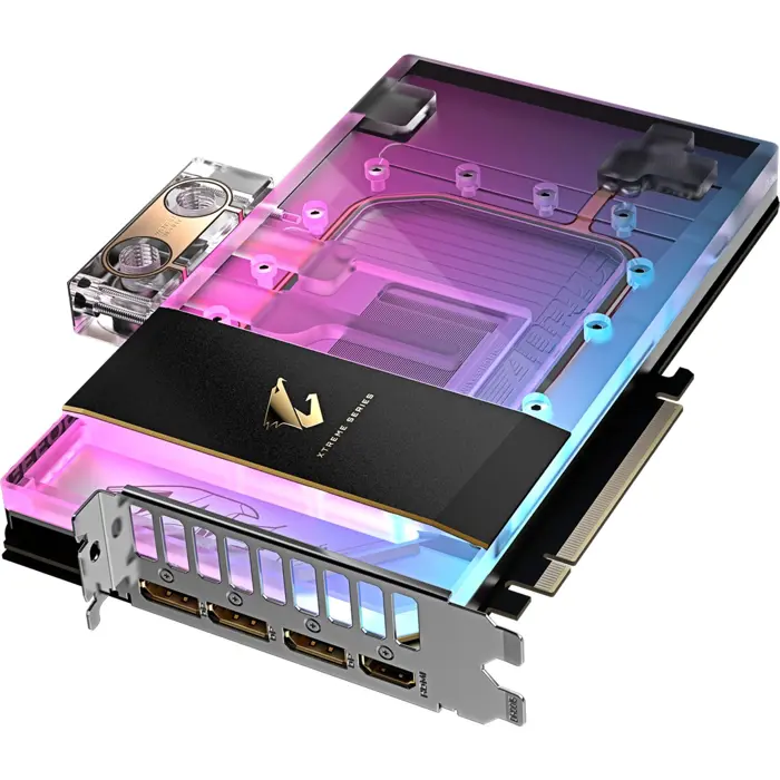 GIGABYTE GeForce RTX 5090 AORUS XTREME WATERFORCE WB 32G, graphics card DLSS 4, 3x DisplayPort, 1x HDMI 2.1