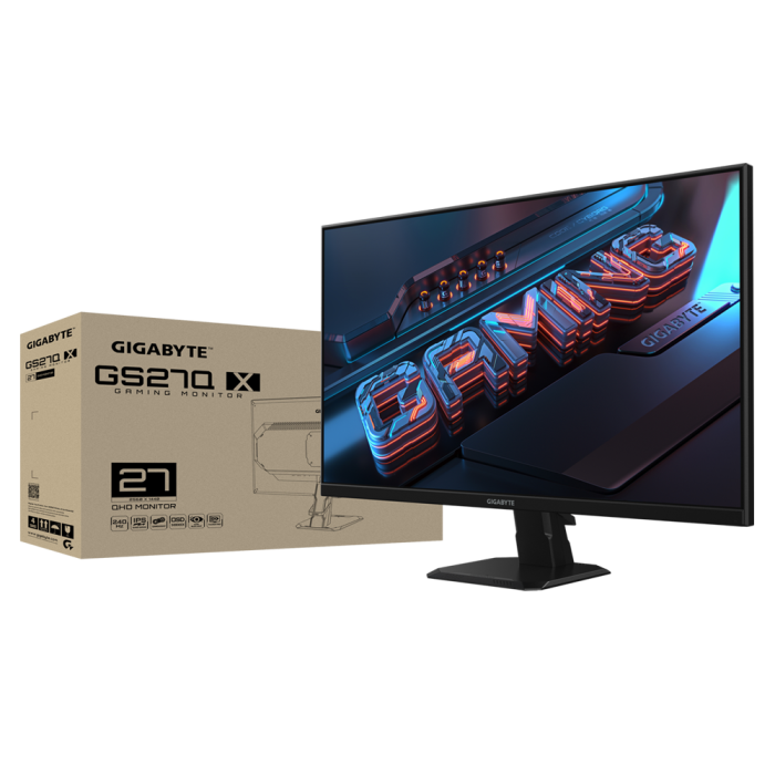 GIGABYTE GS27Q X 27" IPS QHD 250Hz 1ms gaming monitor