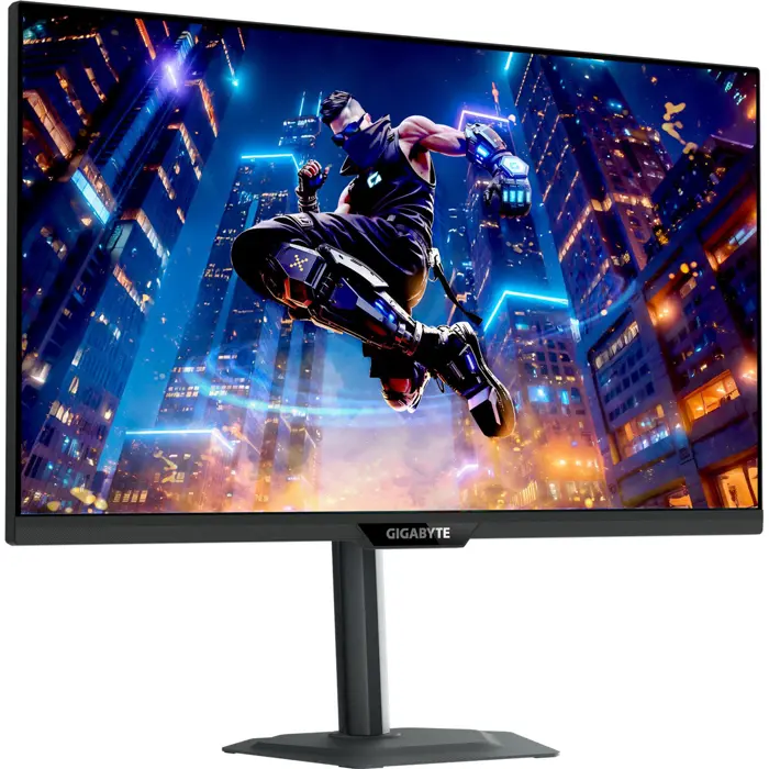 GIGABYTE M27Q2 QD QLED, gaming monitor - 27 - black, QHD, SS-IPS, KVM, HDMI, DP, USB-C, 200Hz panel