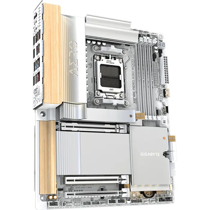 Gigabyte X870E AERO X3D Wood Edition, S.AM5