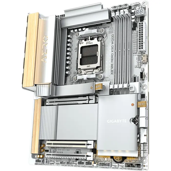 Gigabyte X870E AERO X3D Wood Edition, S.AM5