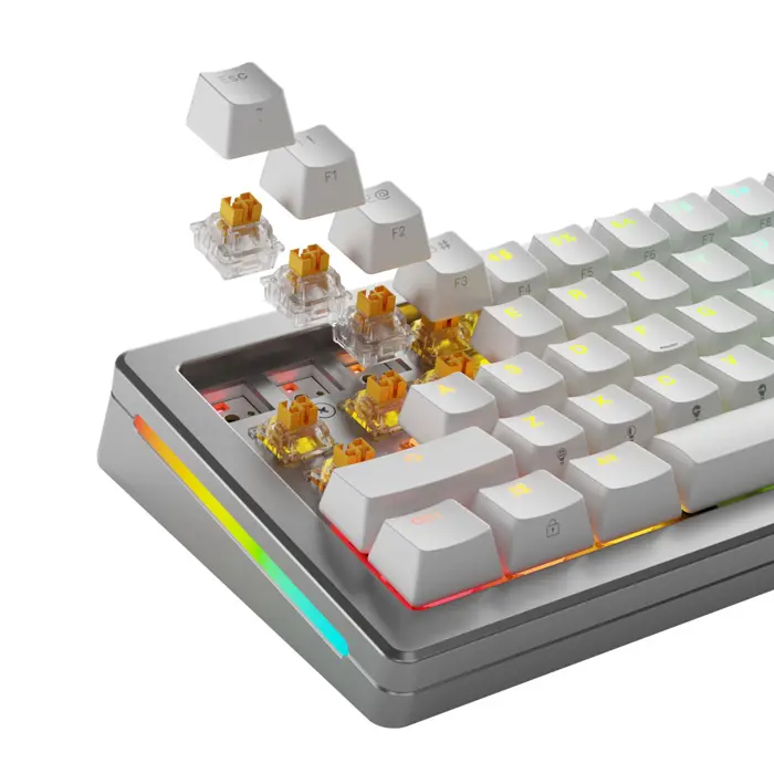 Glorious Panda HE Standard Switches, Hall Effect, Tactile, MX-Stem, 45g - lubed, 36 pieces