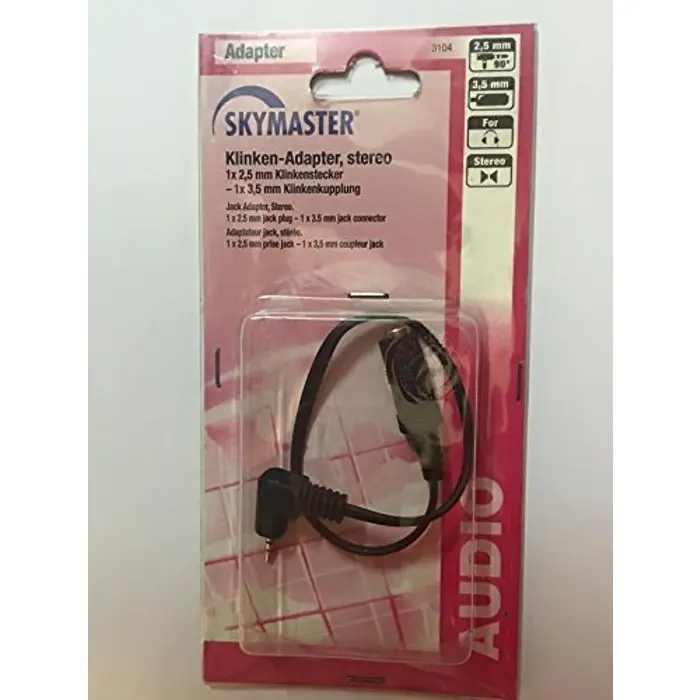 goobay Cable 3.5mm -> 2.5mm 2m