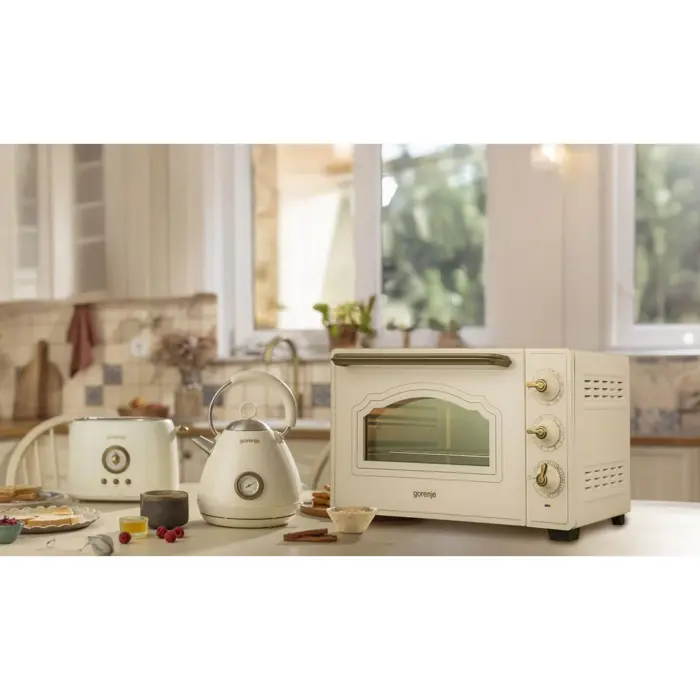 Gorenje Mini Oven OM30CLI cream, 1600 watts, 30 liters