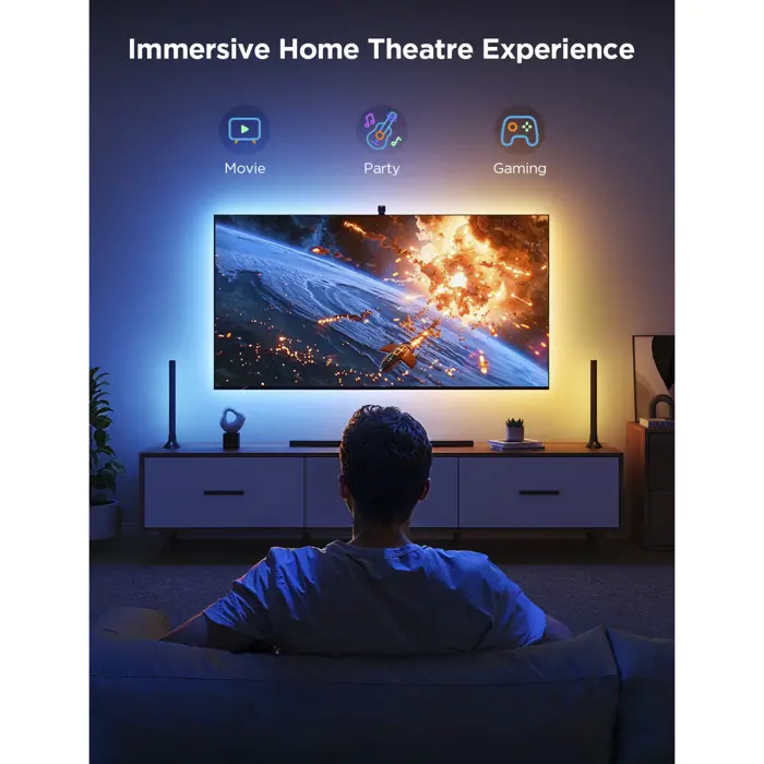Govee TV Backlight 3 Lite Kit (LED Strips + Light Bars)