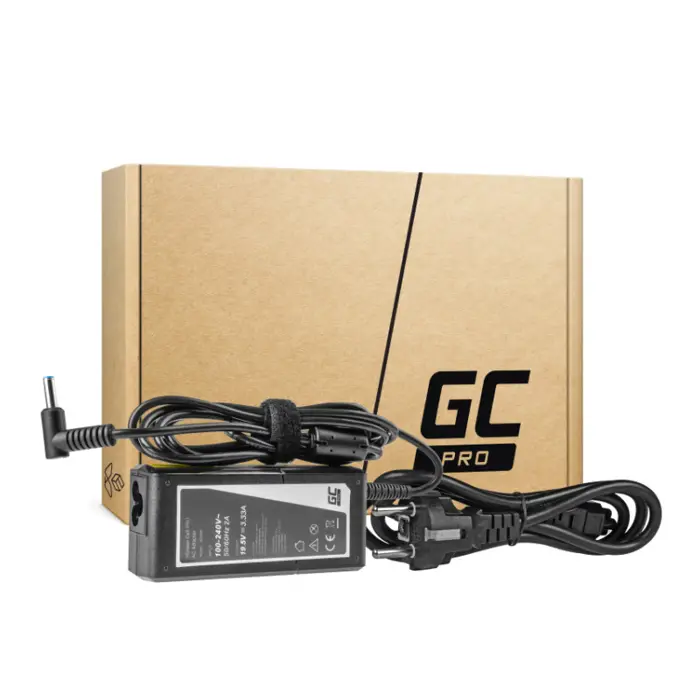 Green Cell (AD49P) H6Y89AA, PRO Charger / AC Adapter za HP 65W / 19.5V 3.33A / 4.5mm-3.0mm