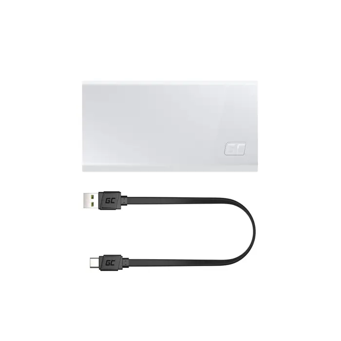 Green Cell GC PowerPlay 20S powerbank 20000mAh 22.5W PD USB C, 3x USB-C, USB-A, Fast Charging, bijeli