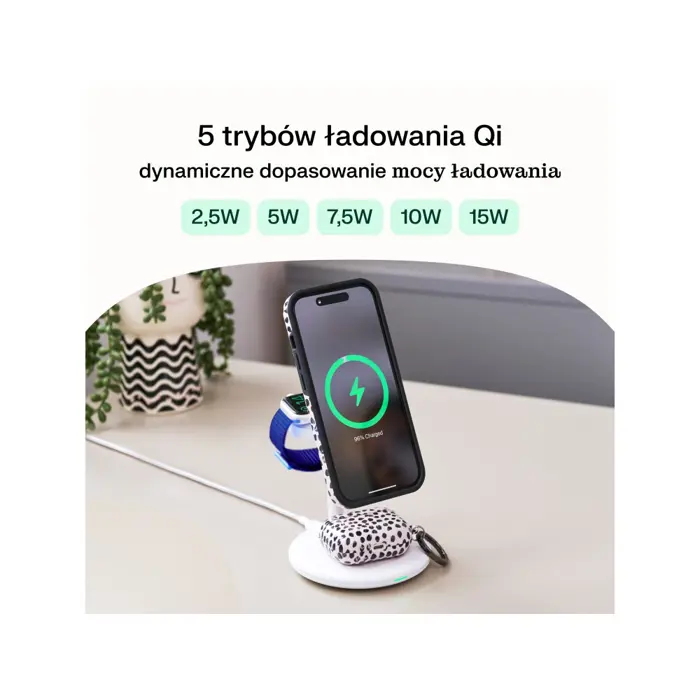 GREEN CELL INDUCTIVE CHARGER MAGSCAPE WHITE