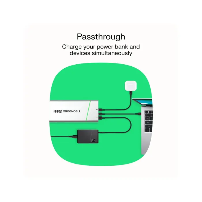 GREEN CELL POWERBANK POWERPLAY PRO PL 20800MAH 65W