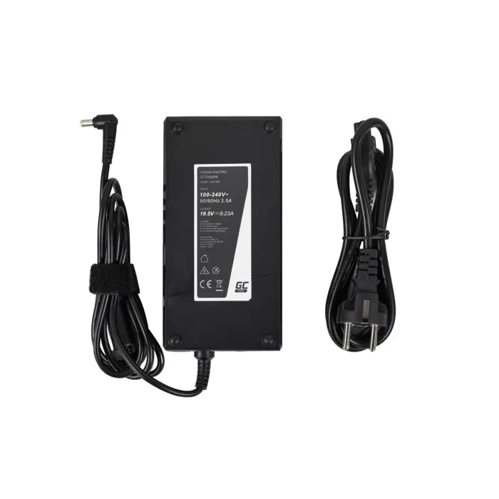Green Cell PRO (AD144P) AC adapter 180W/19.5V 9.23A / 5.5mm-1.7mm, za Acer Aspire V15 Nitro VN7, Acer Aspire V17 Nitro VN7