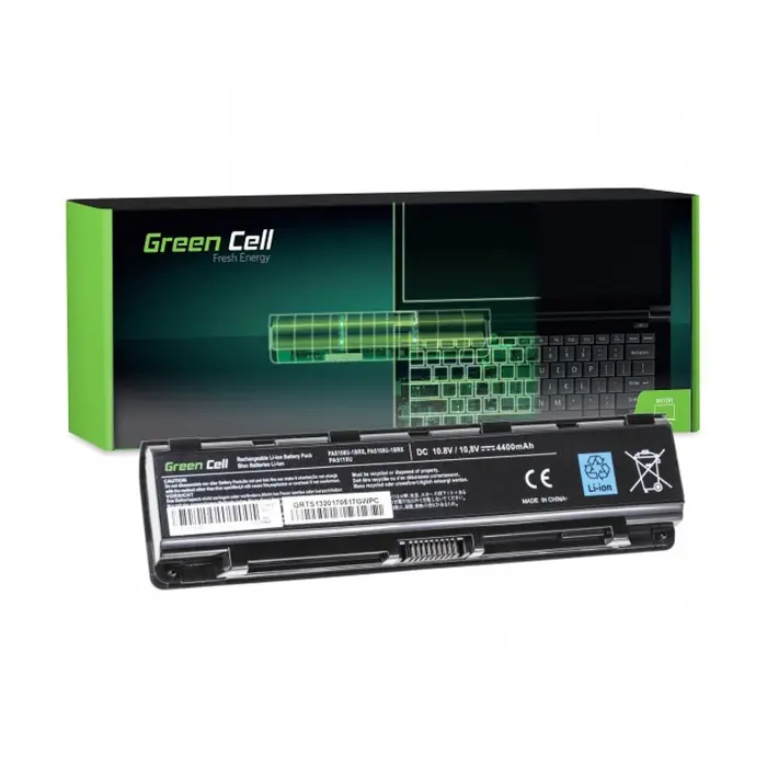 Green Cell (TS13V2) baterija 4400 mAh,10.8V (11.1V) PA5109U-1BRS za Toshiba Satellite C50 C50D C55 C55D C70 C75 L70 S70 S75