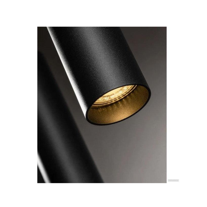 GTV pendant lamp TRESOS 3xGU10 220V, black