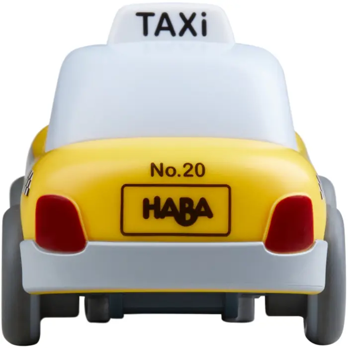 HABA Kullerbü - Taxi, toy vehicle (anthracite/white (matt))
