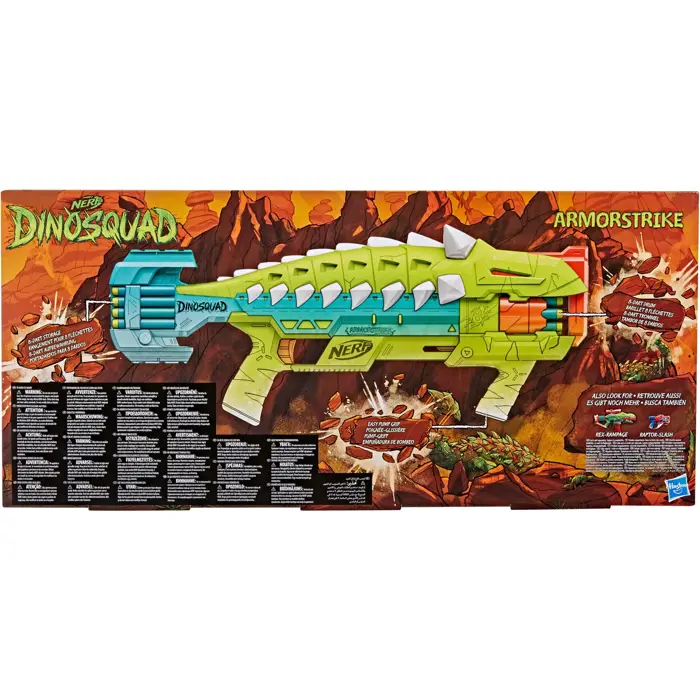 Hasbro Nerf DinoSquad Armorstrike, Nerf Gun (light green/dark green)