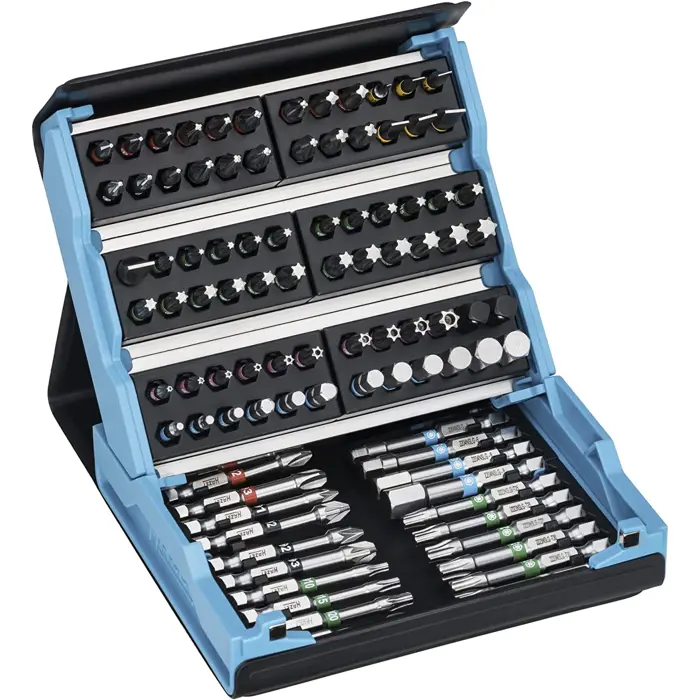 Hazet SmartCase bit set 2200SC-3, 96 pieces (black/blue, 1/4 )