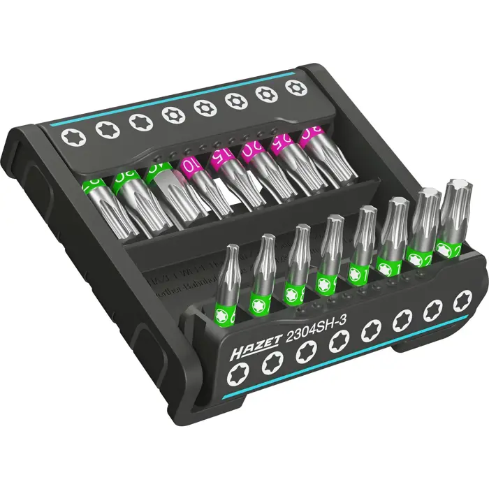 Hazet SmartHolder 2304SH-3, bit set 1/4" (black, 16 pieces)
