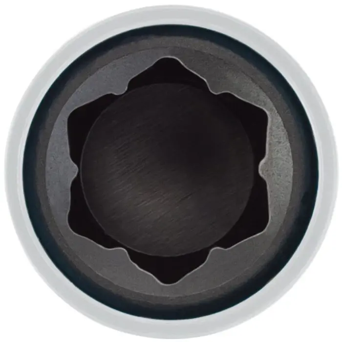 Hazet socket wrench 905SLG-17, 1/2" (white, with colored sleeve, for aluminum rims, 17mm)