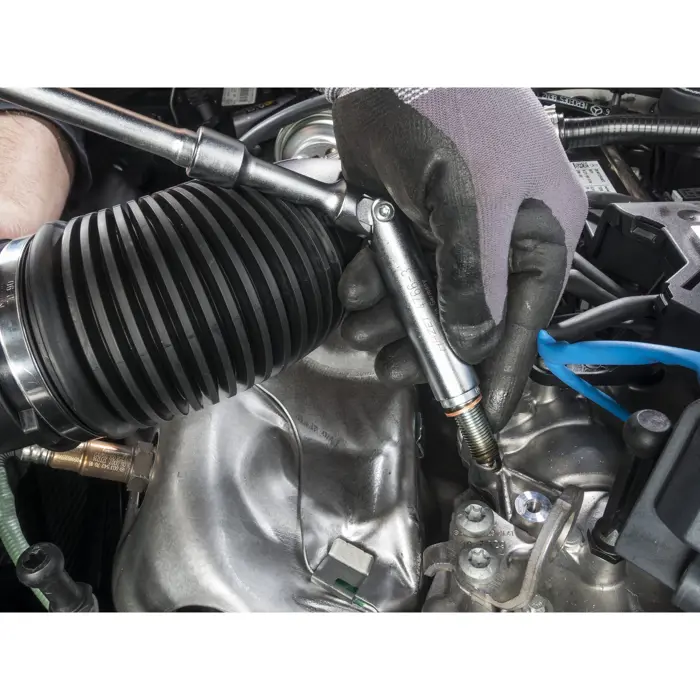 Hazet spark plug wrench 4766-1, 16mm (5/8), socket wrench (3/8, with crown spring)