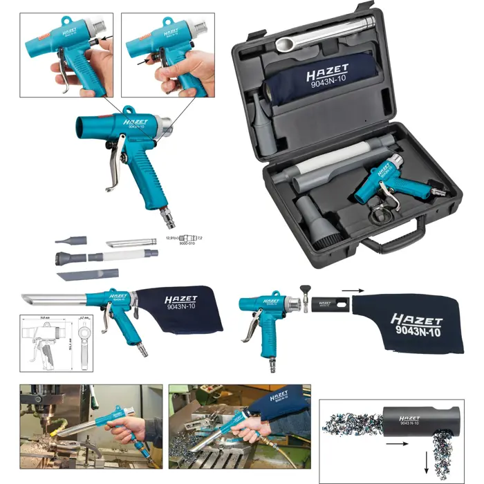 Hazet suction / blow gun 9043 N-10