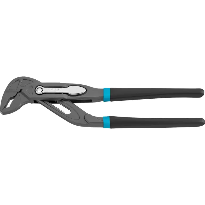 Hazet universal / water pump pliers 760-26, pipe / water pump pliers (black/blue, 260mm, quick adjustment tip/step)