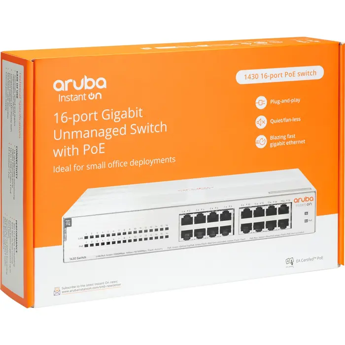 Hewlett Packard Enterprise Aruba Instant On 1430 16G 124W, Switch