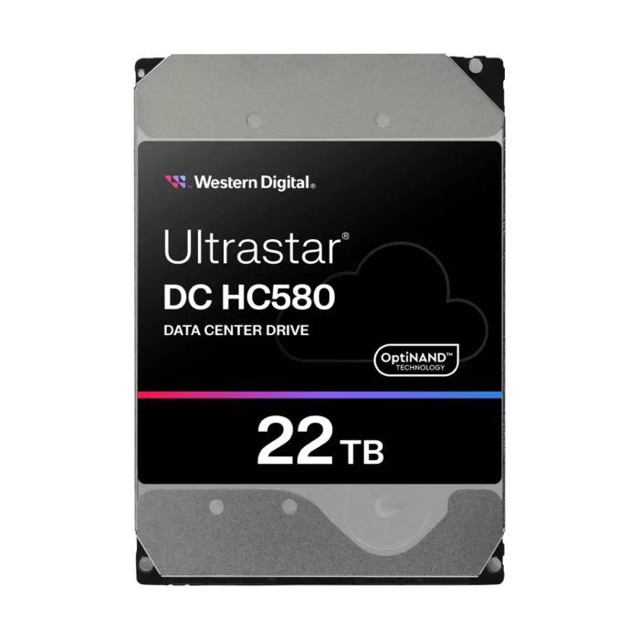 HGST/WD 22TB UltraStar DC HC580 3,5" SATA 6Gb/s 7200rpm 512MB HDD disk
